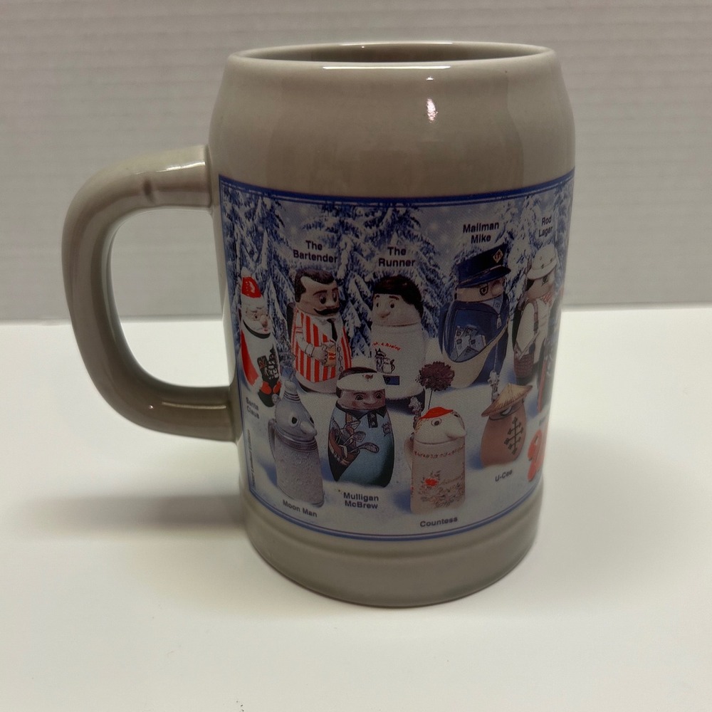 Rare 2002 Utica Club Schultz & Dooley Collector's Club Limited Edition Stein Mug